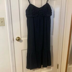 NWT Banana Republic Factory Size 12P Navy Sundress